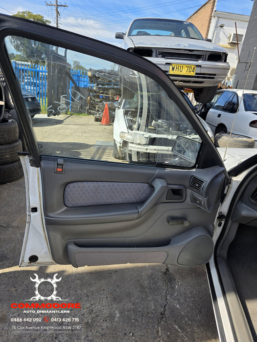 VN / VG / VP / VR / VS Holden Commodore - PASSENGER SIDE - Kick Panel / Light Grey #15i  Plastic Trim # Part #92048897