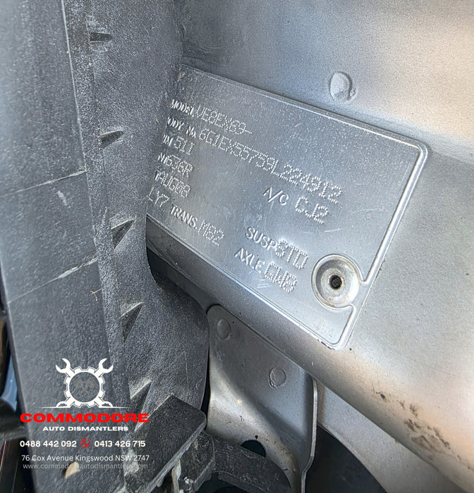 A264 - VE 2008 V6 - HOLDEN CALAIS - ECU LY7 M82 - SERVICE # 12614423