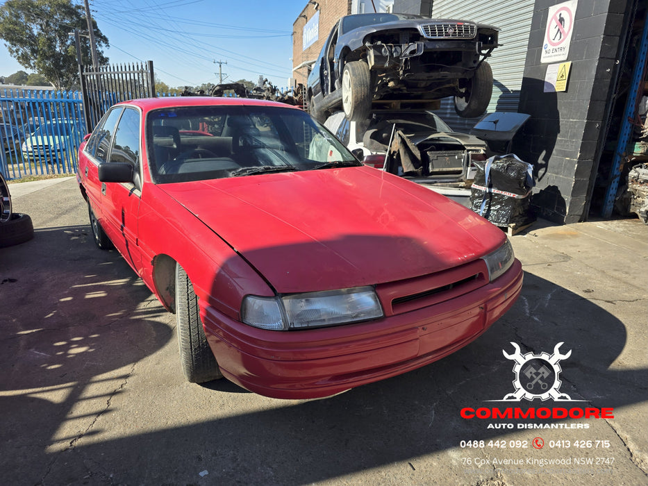 A270 - VN Holden Commodore Sedan - Fuel Flap - RED #1F075