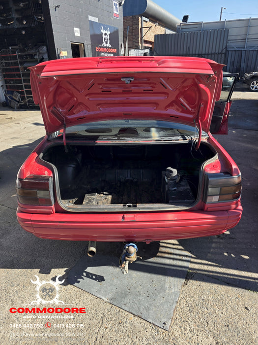 A270 - VN Holden Commodore Sedan - Bootlid with Wing - RED #1F075