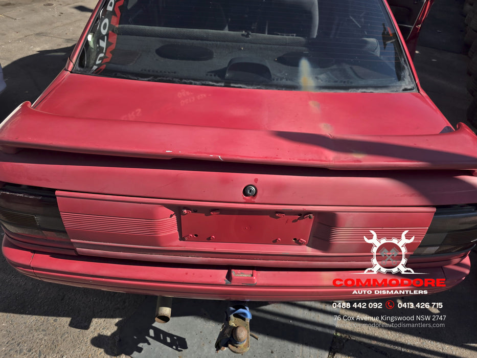 A270 - VN Holden Commodore Sedan - Bootlid with Wing - RED #1F075