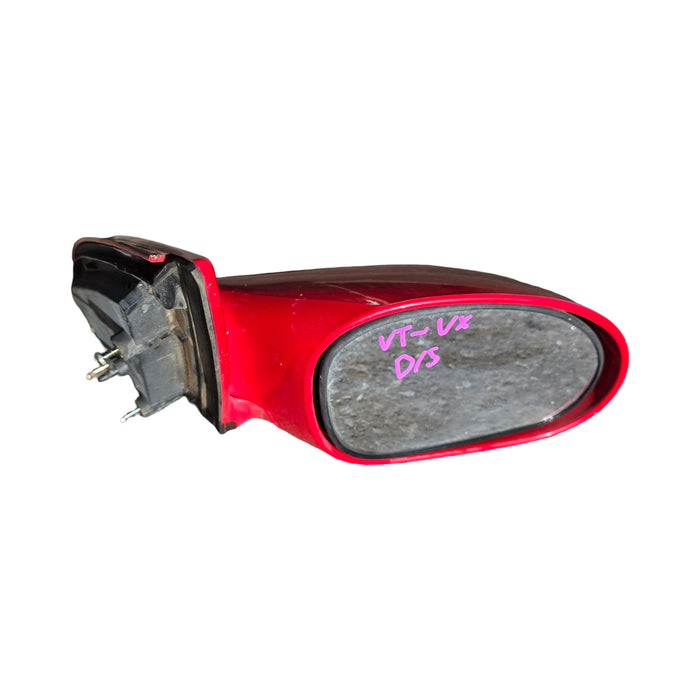 PH006 - VT / VX HOLDEN COMMODORE - DRIVER'S SIDE MIRROR - RED