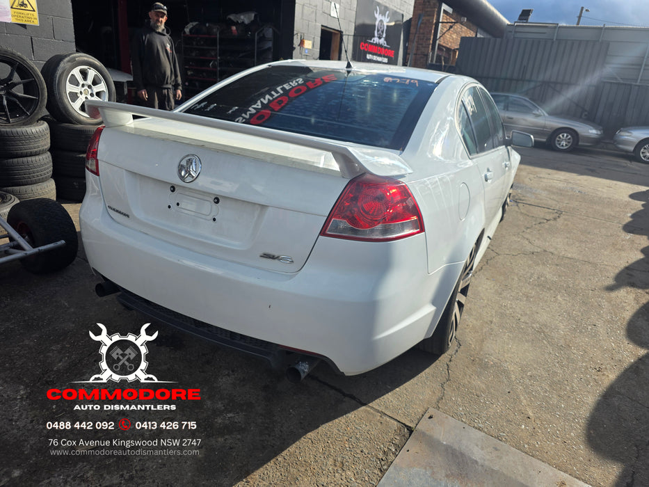 A279 - VE SV6 Holden Commodore Sedan - Rear Bar - HERON WHITE #679F