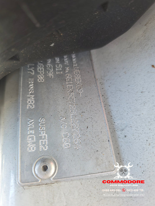 A279 - VE SV6 Holden Commodore SERIES I - Dash Spear (PAIR) - SILVER