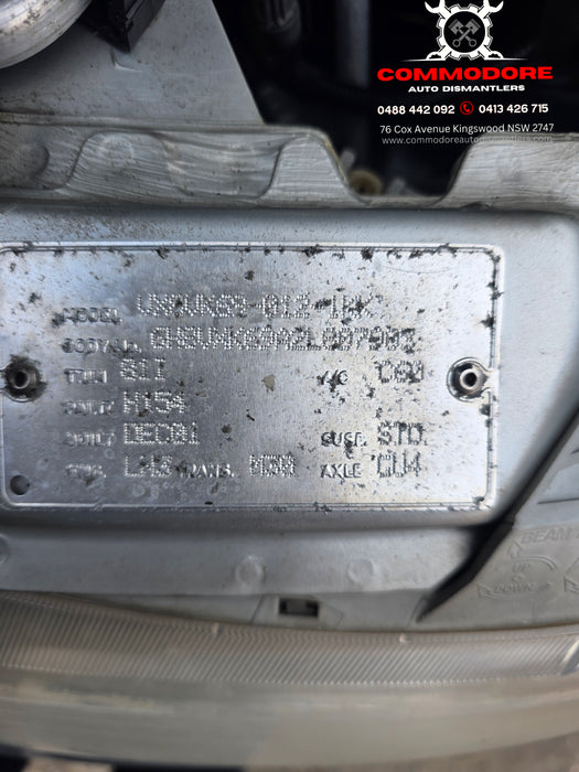 A280 - VX Holden Berlina Sedan V6, Auto 439,XXXkms Paint Code #H154 Quicksilver
