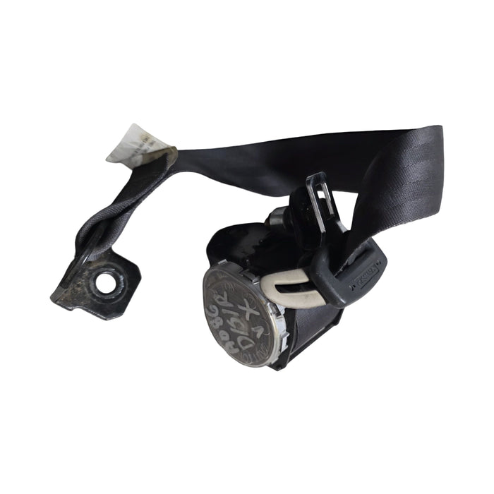 A086 - VT,VX,VY,VZ HOLDEN CMMODORE - Seatbelt Drivers Rear (Black) with Beige Plastic Bezel