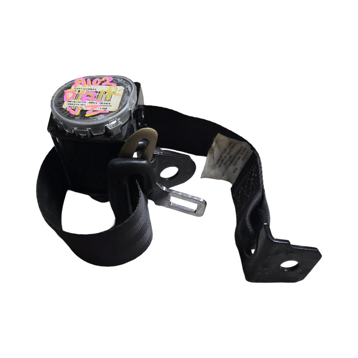 A102 VZ, VY,VX, VT HOLDEN COMMODORE Sedan - Driver's Rear Seatbelt (black) with beige plastic bezel trim