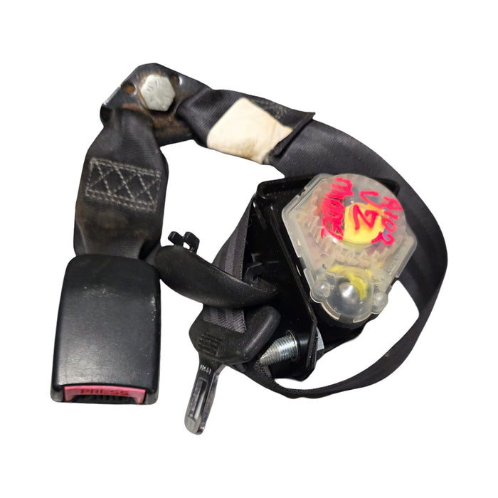 A102 VZ, VY,VX, VT HOLDEN COMMODORE Sedan - Seatbelt Rear Centre (black) with Plastic Bezel