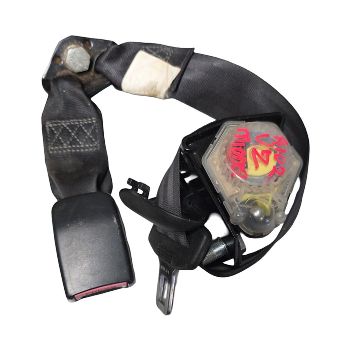 A102 VZ, VY,VX, VT HOLDEN COMMODORE Sedan - Seatbelt Rear Centre (black) with Plastic Bezel