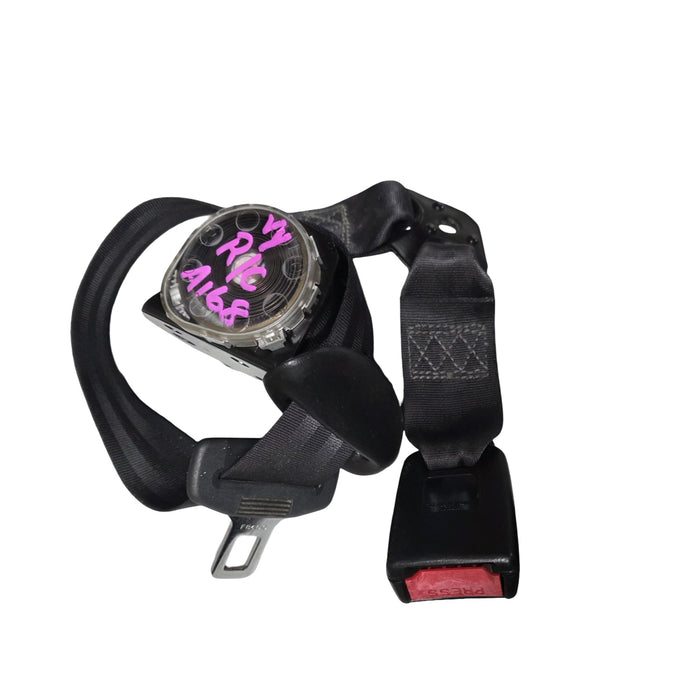 A168 - VY, VZ, VT, VX HOLDEN COMMODORE SEDAN - Seatbelt centre Rear (Black) with plastic bezel