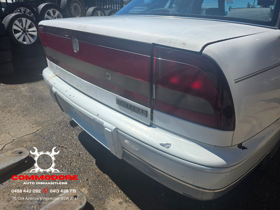 A283 - VS Holden Statesman - Bootlid Hinge - PASSENGERS SIDE - ALASKAN WHITE #J064