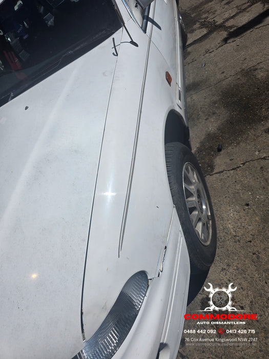 A283 - VS Holden Statesman - Front Guard with badge and antenna bezel - PASSENGERS SIDE - ALASKAN WHITE #J064