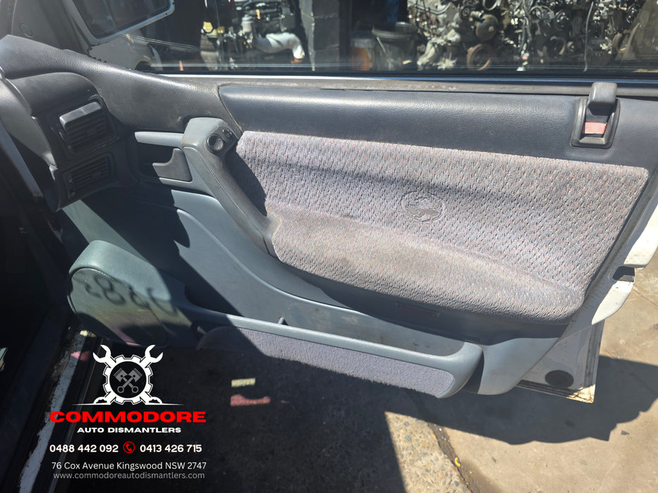 VR / VS Statesman - DRIVER'S SIDE - Door Trim with Air Vents / Two Tone Blue / Grey