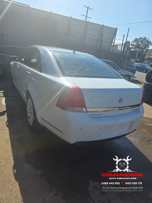 A288 - WM Holden Caprice V - Steering Wheel Trim Silver - RIGHT HAND SIDE