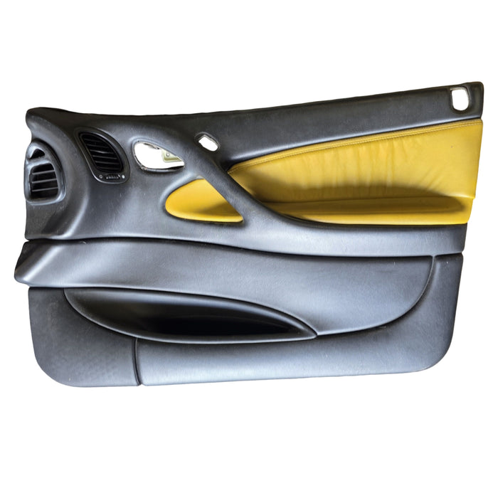 JOFBSS10 - VX Holden Commodore SS Sedan - Hyper Yellow Leather Doorcards (set)