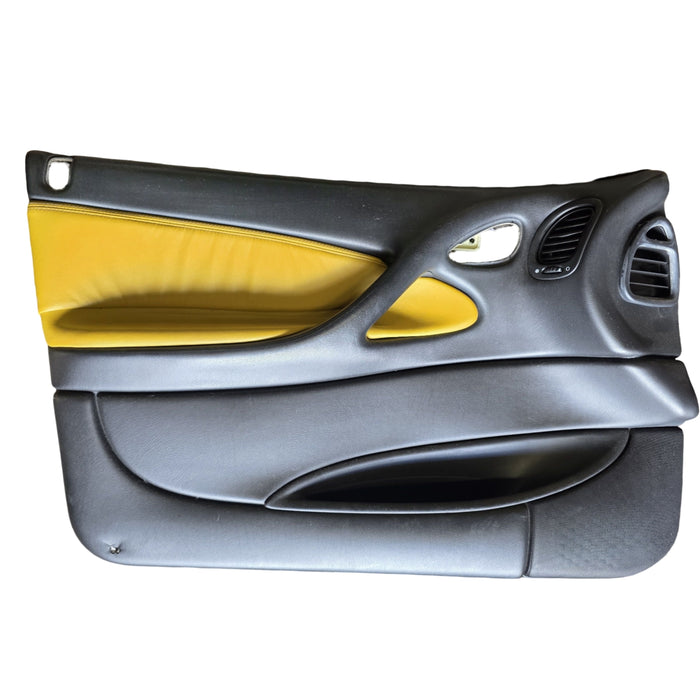 JOFBSS10 - VX Holden Commodore SS Sedan - Hyper Yellow Leather Doorcards (set)