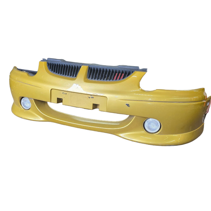 JOFBSS - VX Holden Commodore SS - Front Bar with Grilles and Fog Lights Hyper yellow Mica