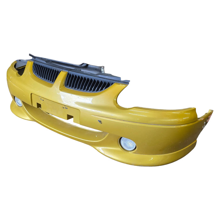 JOFBSS - VX Holden Commodore SS - Front Bar with Grilles and Fog Lights Hyper yellow Mica