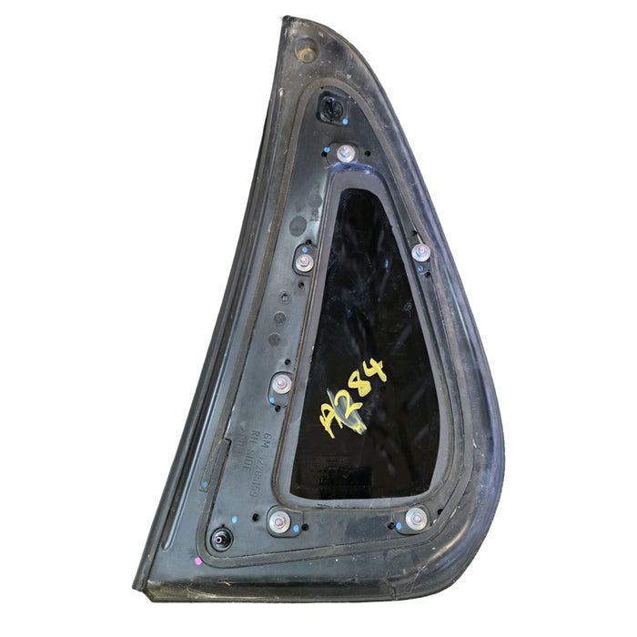 A284 - VE/VF HOLDEN COMMODORE UTILITY - QUATER WINDOW GLASS - DRIVER'S SIDE