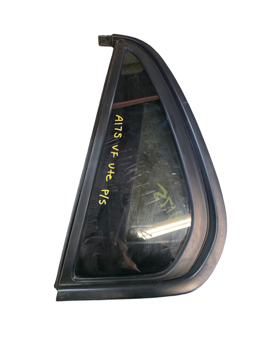 A175 - VE/VF HOLDEN COMMODORE UTILITY - QUATER WINDOW GLASS - PASSENGER'S SIDE