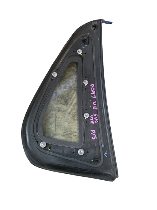 A097 - VE/VF HOLDEN COMMODORE UTILITY - QUATER WINDOW GLASS - PASSENGER'S SIDE