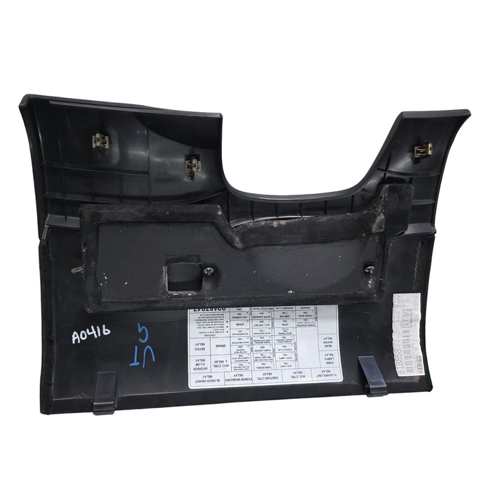 a0416- VT Holden Commodore - Lower Dash Trim Black Suede