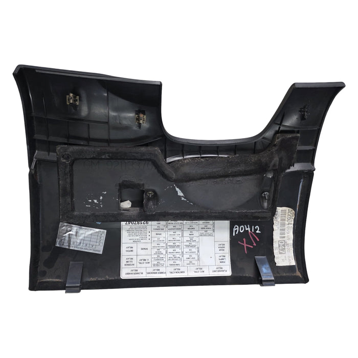 a0412- VY Holden Calais - Lower Dash Trim Black Suede