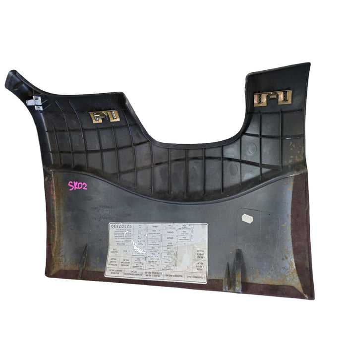 sk002- VT Holden Commodore - Lower Dash Trim Brown Suede