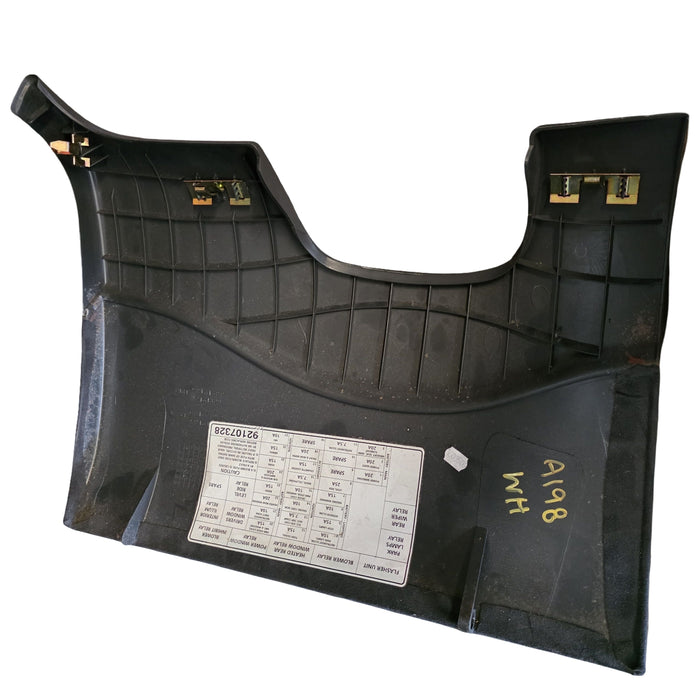 a198- WH Holden Statesman - Lower Dash Black Trim Suede