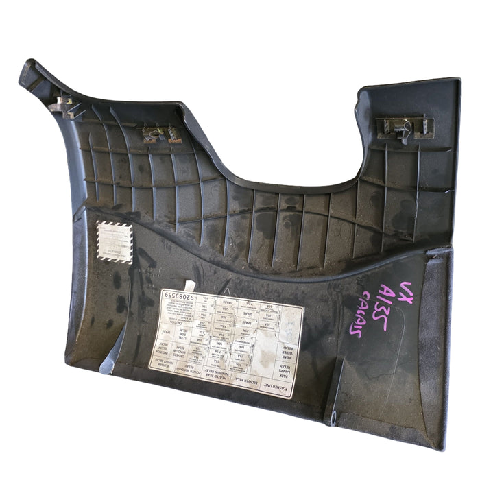 a135- VX Holden Calais - Lower Dash Black Trim Suede