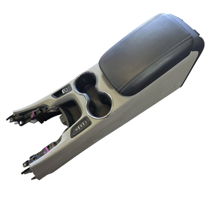 VF001 - VF Holden Calais -  IVORY Centre Console Assembly with Leather lid and buttons