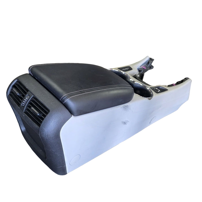 VF001 - VF Holden Calais -  IVORY Centre Console Assembly with Leather lid and buttons