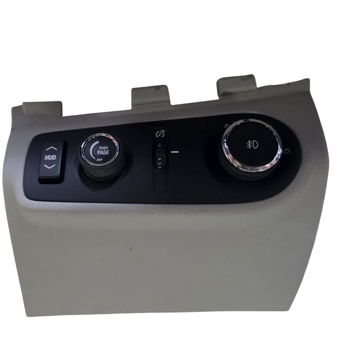 VF001 - VF Holden Calais V- IVORY Headlight Switch / Dash Trim