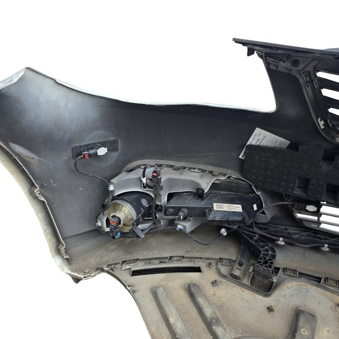 VF001 - VF Holden Calais V - GENUINE Front Bar with Grilles and DRL Lights - Heron White #679F