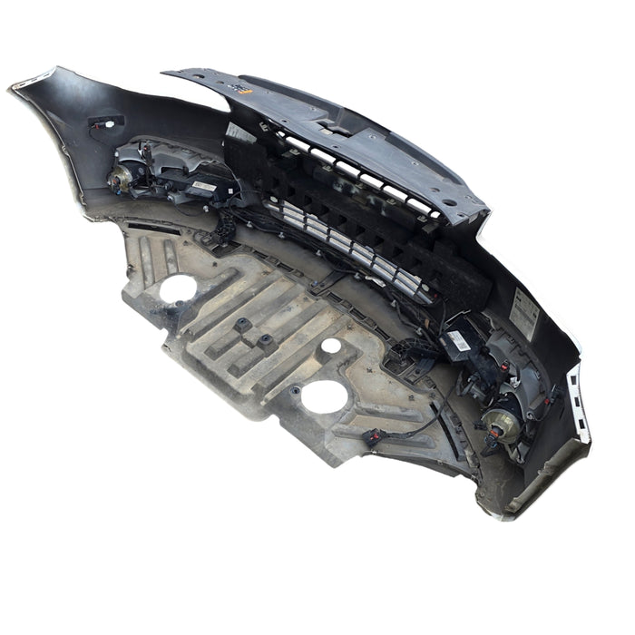 VF001 - VF Holden Calais V - GENUINE Front Bar with Grilles and DRL Lights - Heron White #679F