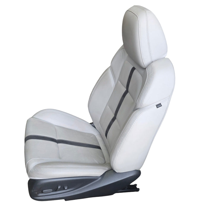 VF001 - VF Holden Calais V Sedan - IVORY Perforated Leather front Seats (pair)
