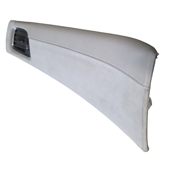 VF001 - VF Holden Calais V Sedan - IVORY perforated leather and Suede Passenger Side Dashpad / Airvent