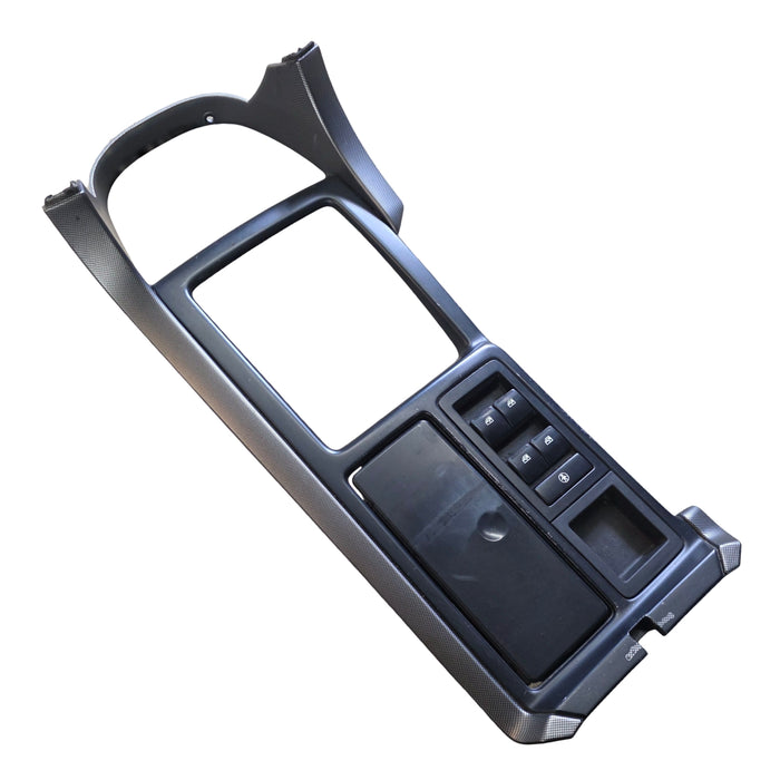 ADV002 - VY / V8 HOLDEN ADVENTRA LS1 - CENTRE CONSOLE TRIM - INCLUDES SWITCHES / FLIP POCKET