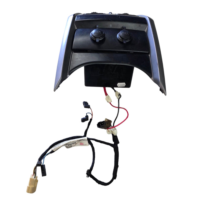 ADV - VY HOLDEN  SS / HSV / ADVENTRA - REAR CENTRE CONSOLE TRIM with power sockets