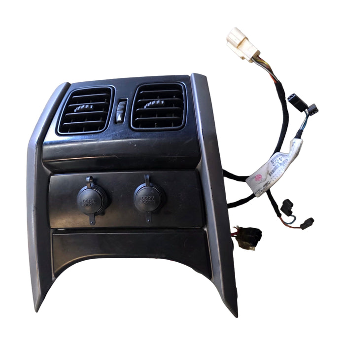 ADV - VY HOLDEN  SS / HSV / ADVENTRA - REAR CENTRE CONSOLE TRIM with power sockets