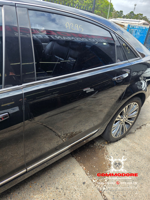 A295 - WN Holden Statesman V6 LWR Gas Motor MYA, Auto 136,XXXkms Paint Code #790F Phantom Black