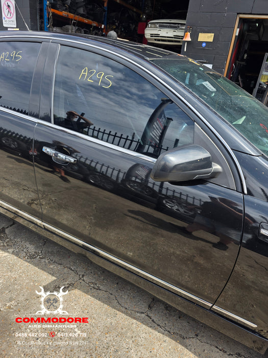 A295 - WN Holden Statesman V6 LWR Gas Motor MYA, Auto 136,XXXkms Paint Code #790F Phantom Black