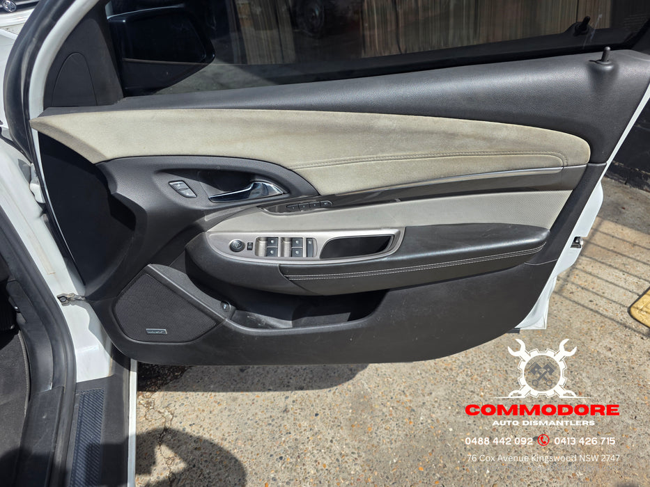 A296 - VF Holden Calais Sedan - Main Power Window & Mirror Switch Silver