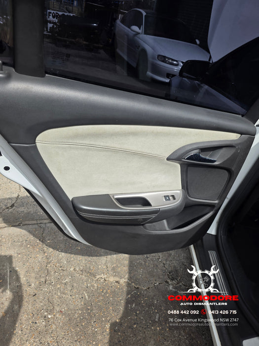 A296 - VF Holden Calais Sedan - Leather and Suede Doorcard Set of 4