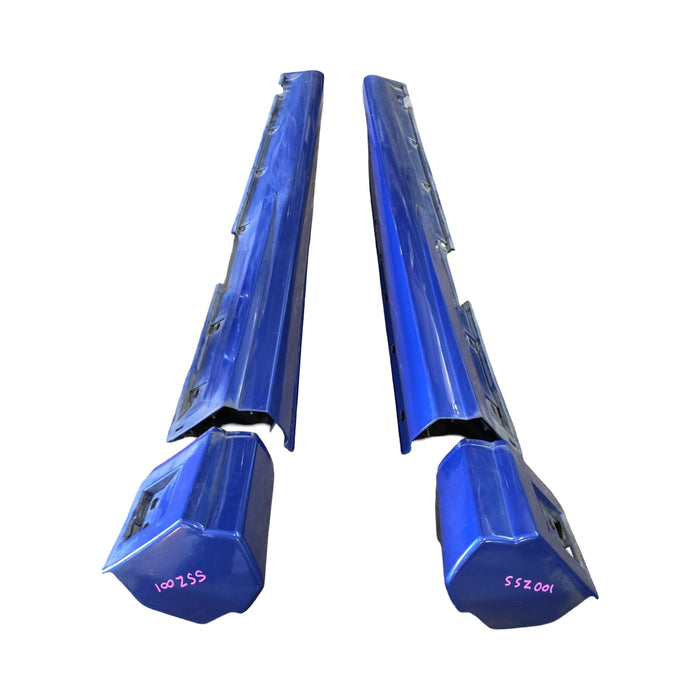 SSZ001 - VZ SS Holden Commodore Utility - SSZ Sideskirts (4pc SET) - IMPULSE BLUE #987K