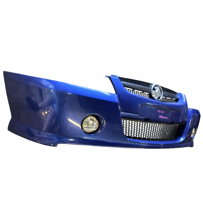 SSZ001 - VZ SS Holden Commodore Utility - SSZ Front Bar w/ Grilles & Fog Lights (COMPLETE) - IMPULSE BLUE #987K