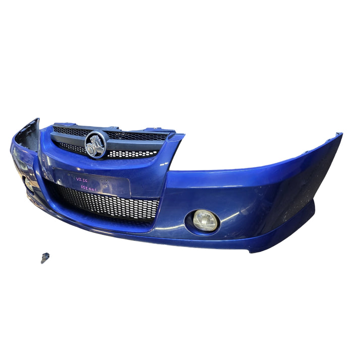 SSZ001 - VZ SS Holden Commodore Utility - SSZ Front Bar w/ Grilles & Fog Lights (COMPLETE) - IMPULSE BLUE #987K
