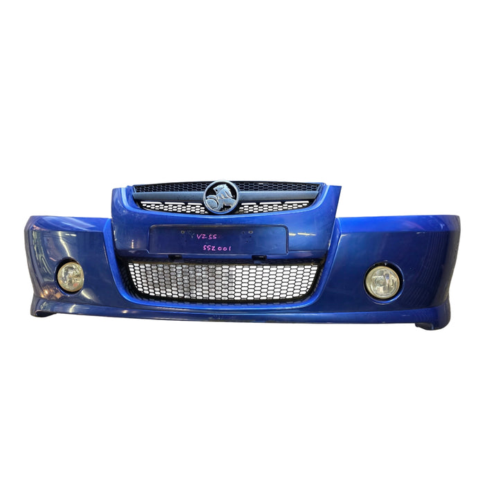 SSZ001 - VZ SS Holden Commodore Utility - SSZ Front Bar w/ Grilles & Fog Lights (COMPLETE) - IMPULSE BLUE #987K