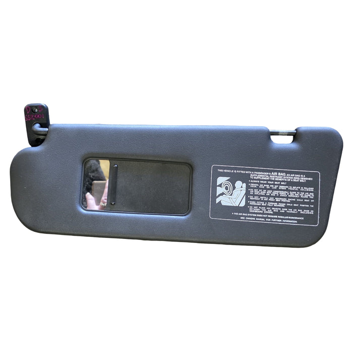 SSZ001 - VZ SS Holden Commodore Utility - Sunvisor w/ Vanity Mirror - PASSENGERS SIDE - TRIM #81i