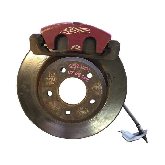 SSZ001 - VZ SSZ Holden Commodore / Monaro - SSZ PBR Brake Set up (8pc SET) Caliper & Rotor - V8 SSZ